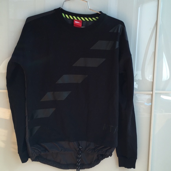 Nike Tops - Nike nt/f sweatshirt windbreaker xs black
